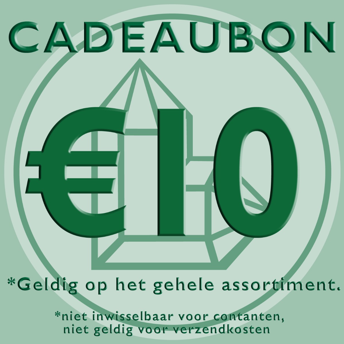 Cadeaubon 10 €